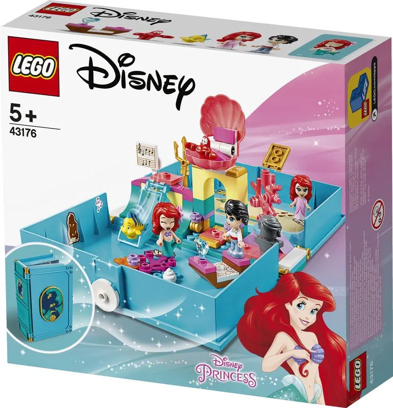 LEGO 43176 Disney Princess Ariel's Storybook Adventures