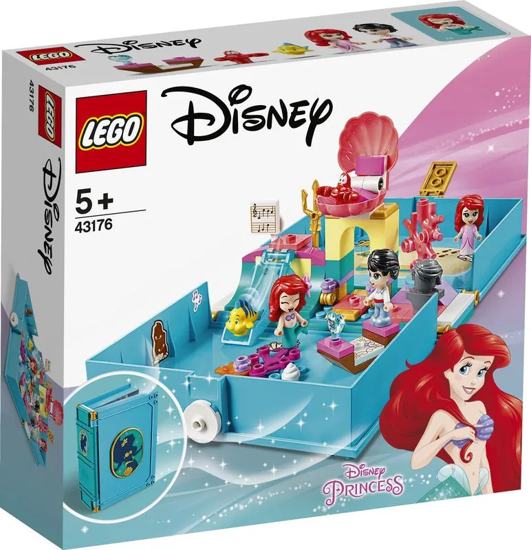 LEGO 43176 Disney Princess Ariel's Storybook Adventures