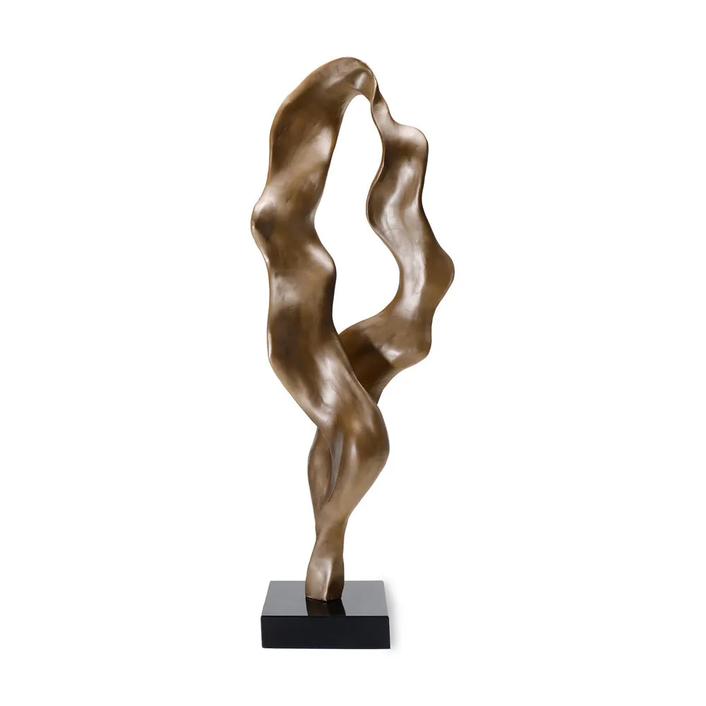 Liang & Eimil Petra Sculpture in Bronze and Black – Excess Stock