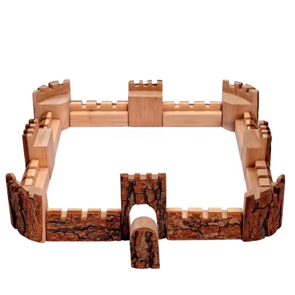 Magic Wood Small Castle Walls - 16 Pieces