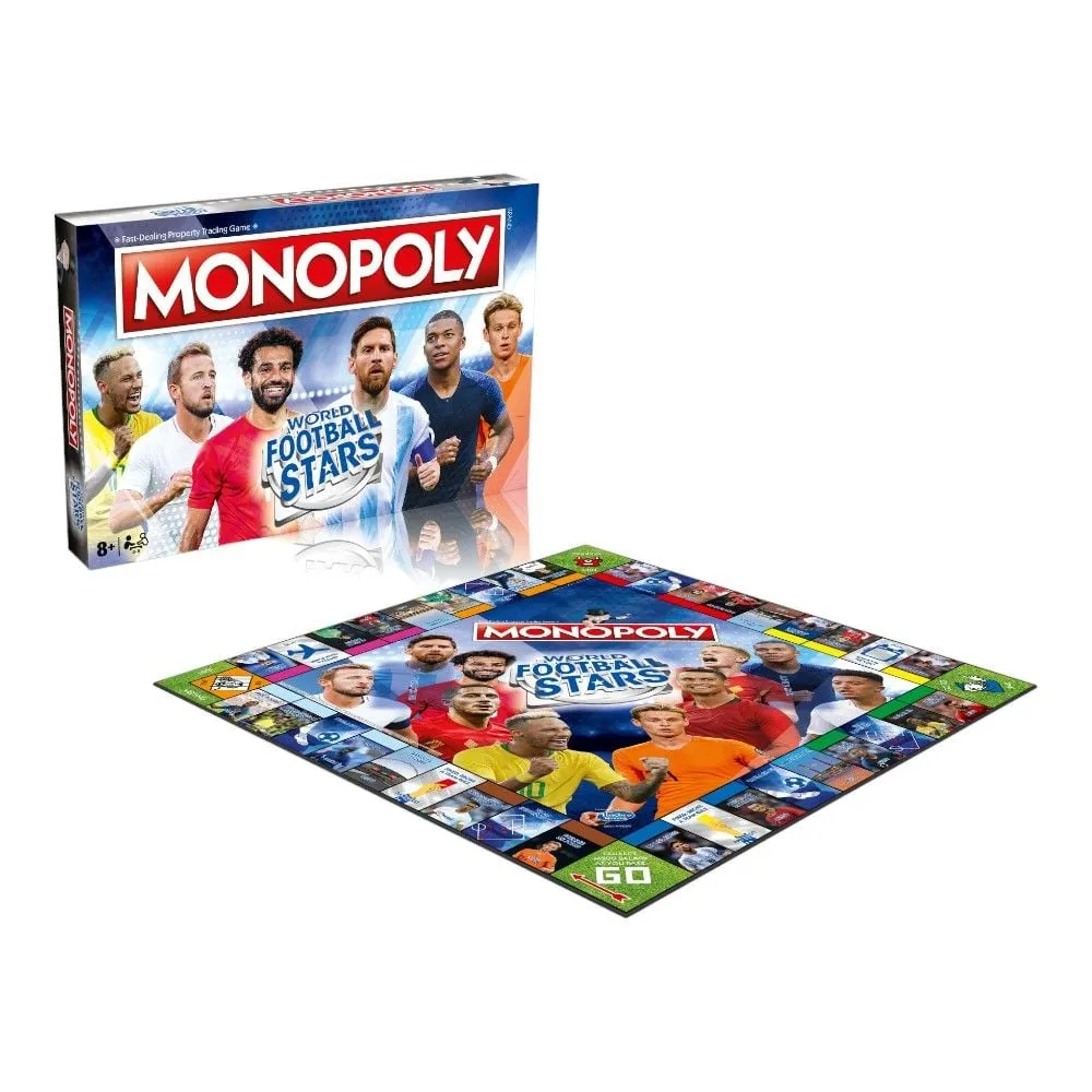 Monopoly World Football Edition Stars Board Game