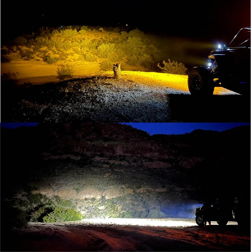 Nacho Offroad Technology Quatro LED Flood Light Set