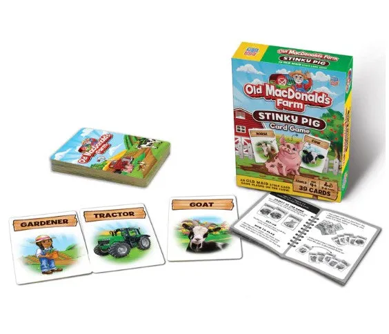 Old MacDonald's Farm - Stinky Pig Card Game