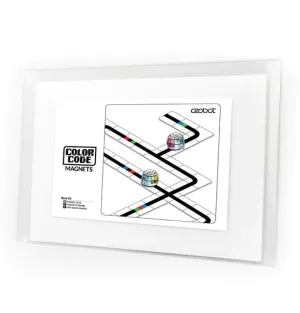 Ozobot Colour Code Magnets - Base Kit 36 Tiles