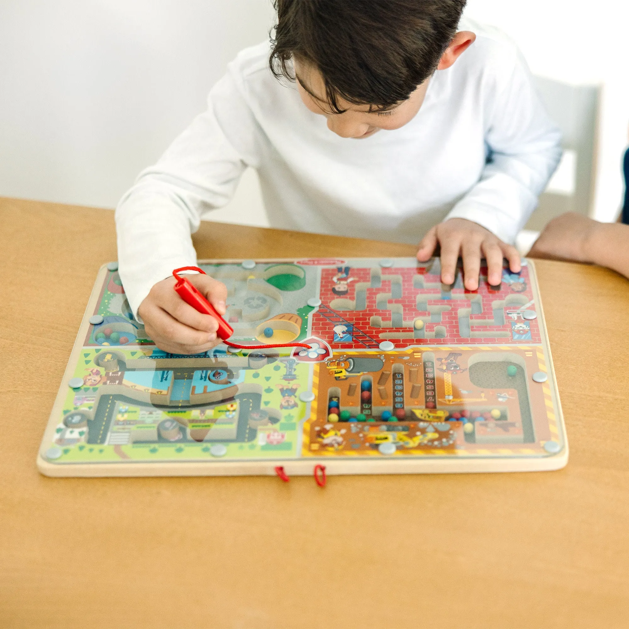 PAW Patrol Wooden 4-in-1 Magnetic Wand Maze Board