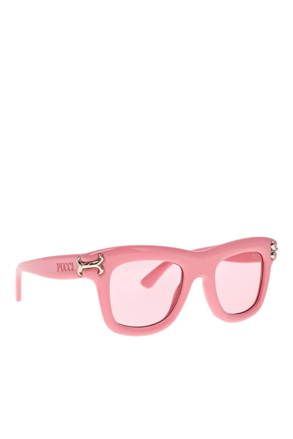 Pink Blush Square Acetate Sunglasses