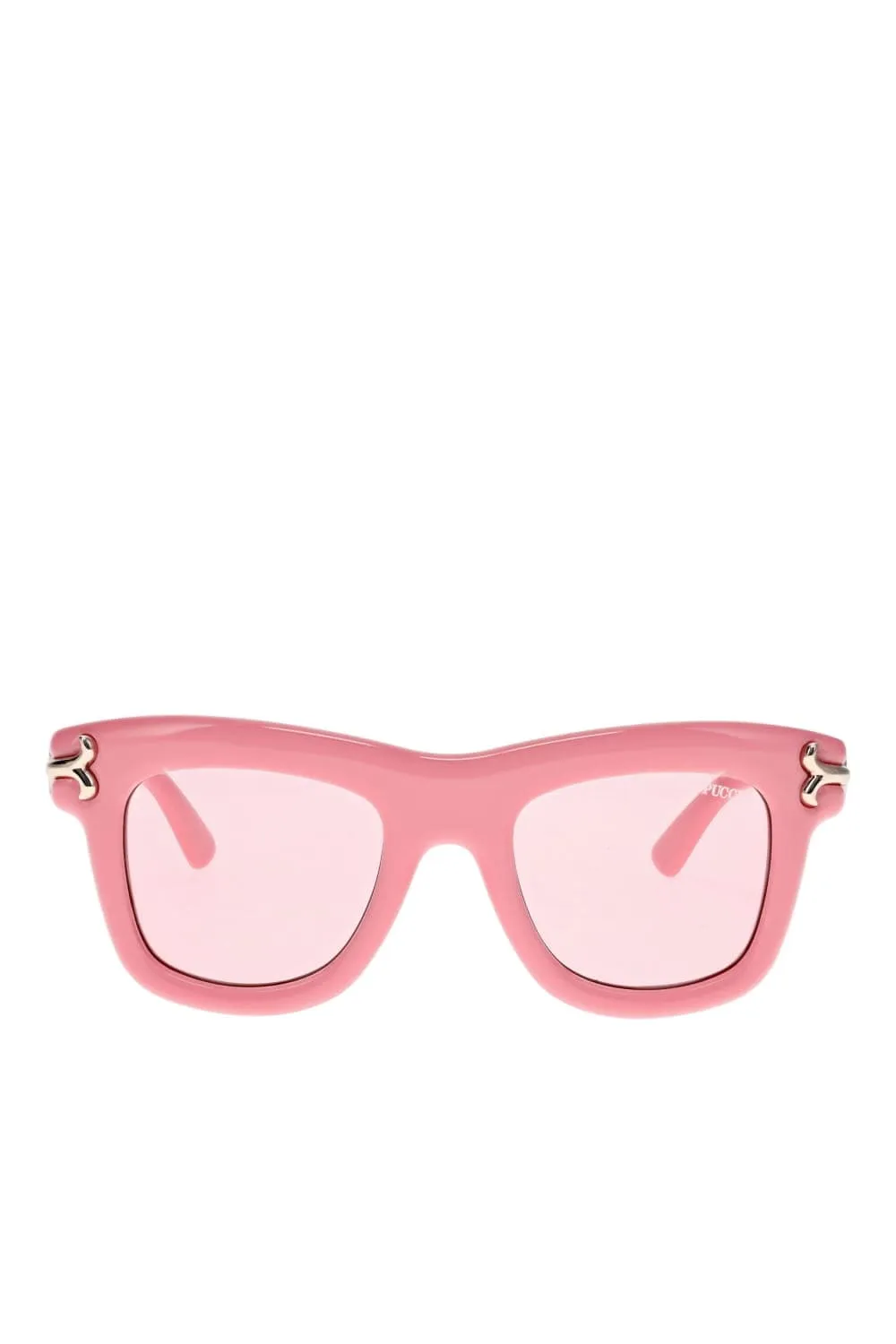 Pink Blush Square Acetate Sunglasses