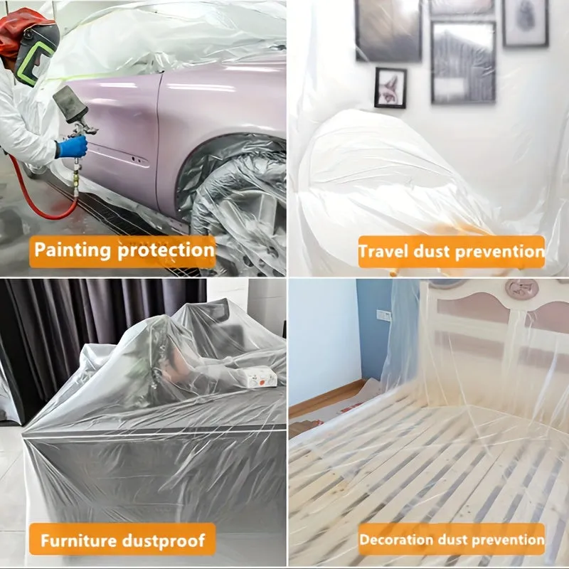 Protective Masking Film for Spray Painting and Dust Protection