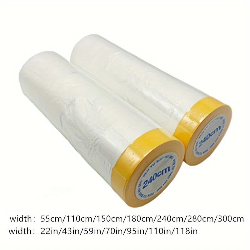 Protective Masking Film for Spray Painting and Dust Protection