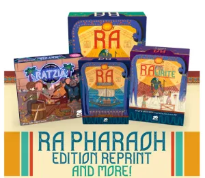 RA Pharaoh Edition Reprint, Expansion, and More! (Deposit) (Kickstarter)