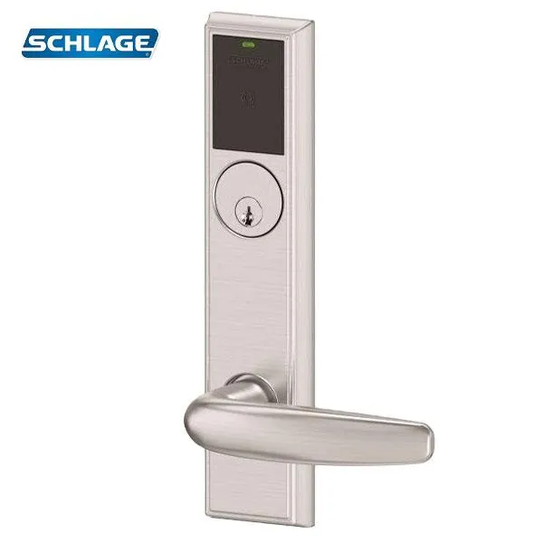 Schlage - Electric Wireless Addison Mortise Lock - US26D - SC - Addison Design - Storeroom