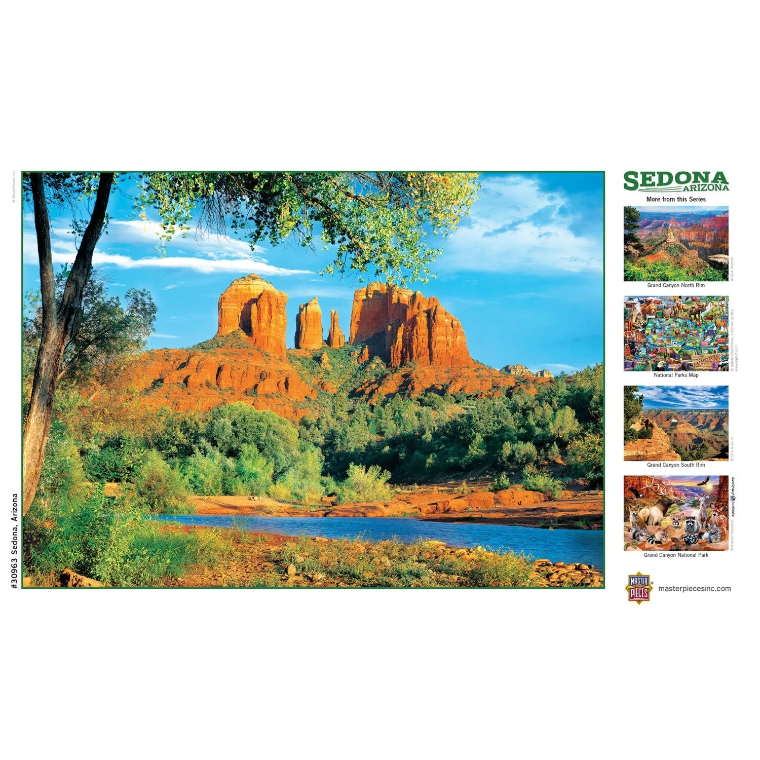 Sedona, Arizona 500 Piece Jigsaw Puzzle