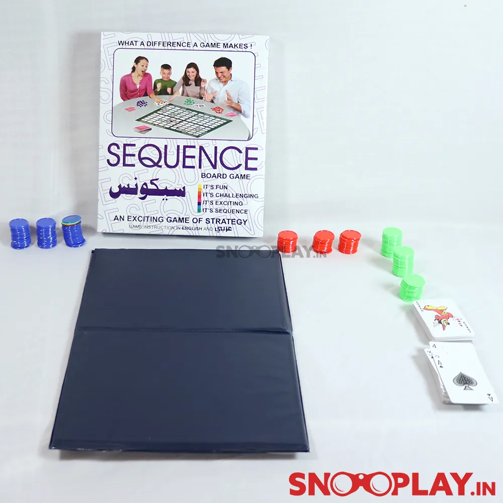 Sequence Board Game for Kids & Grownups