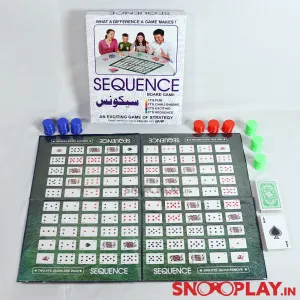 Sequence Board Game for Kids & Grownups