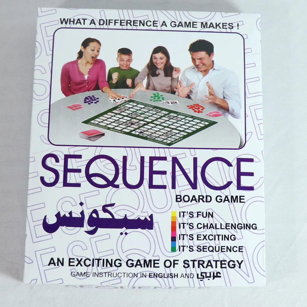 Sequence Board Game for Kids & Grownups