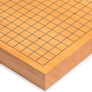 Shin Kaya 2-Inch Reversible 19x19 / 13x13 Go Game Board (Goban)