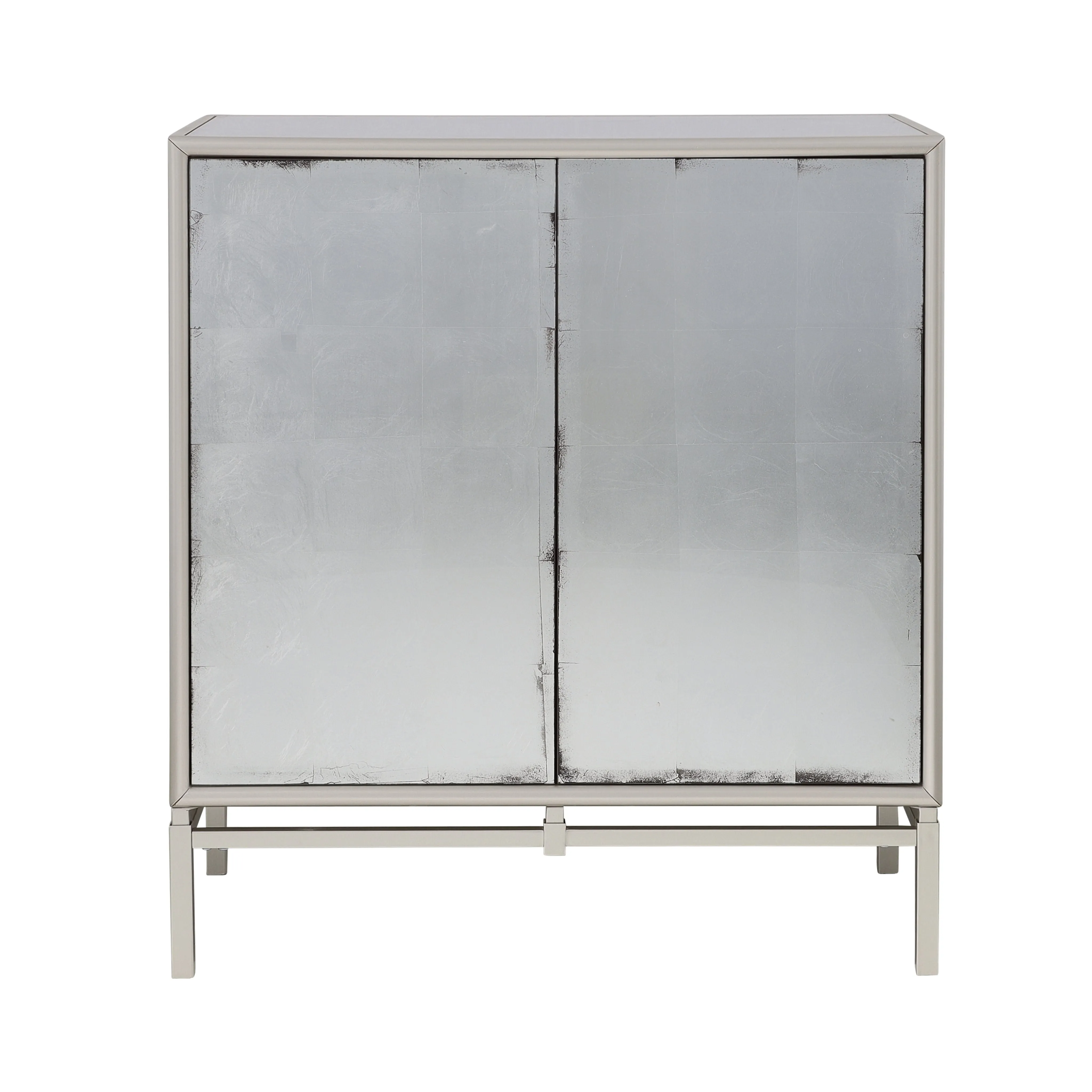 Silvermist - Two Door Cabinet - Silver