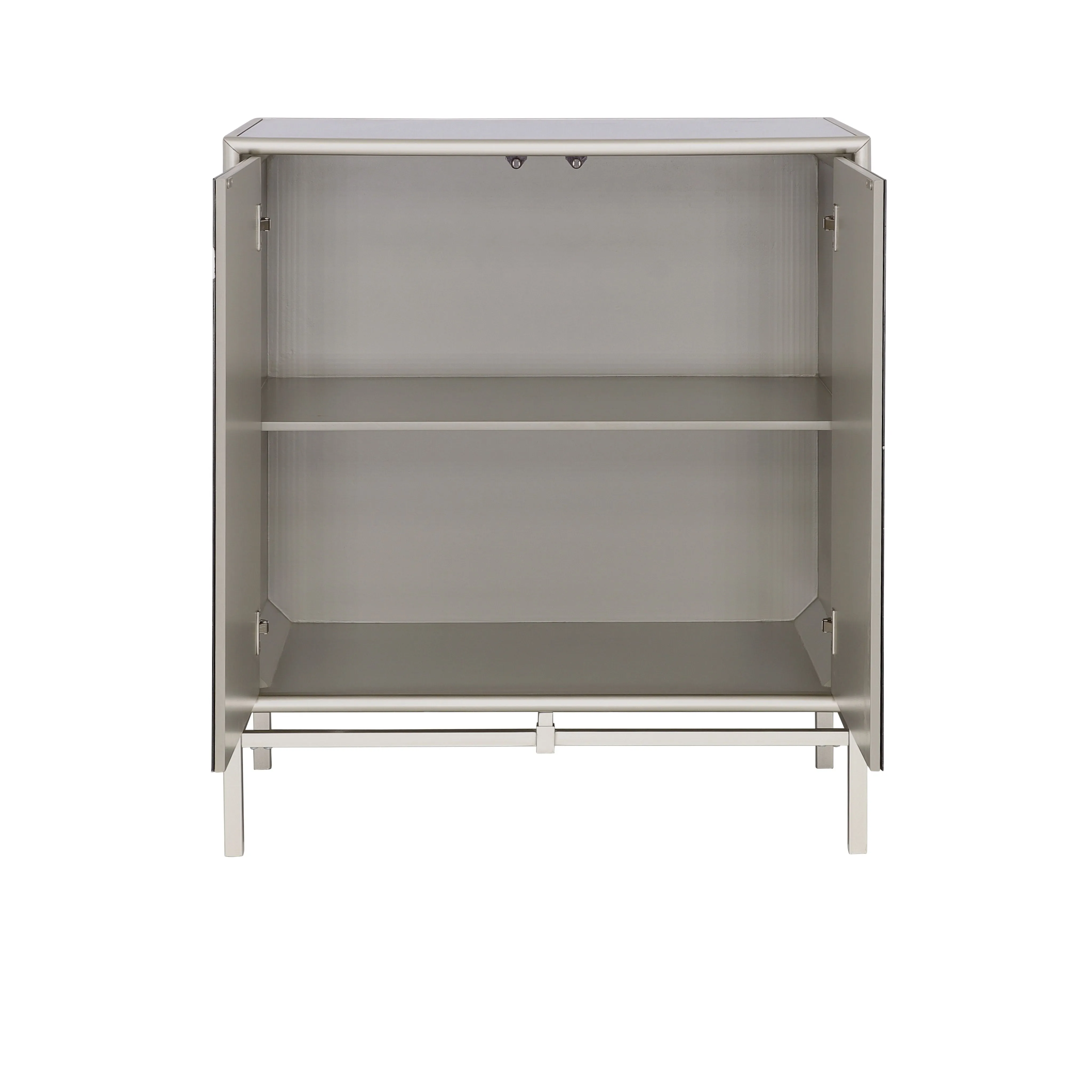 Silvermist - Two Door Cabinet - Silver