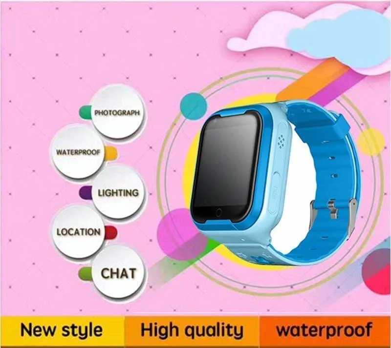 Smart Watch For Kids 4G GPS Wifi Tracker