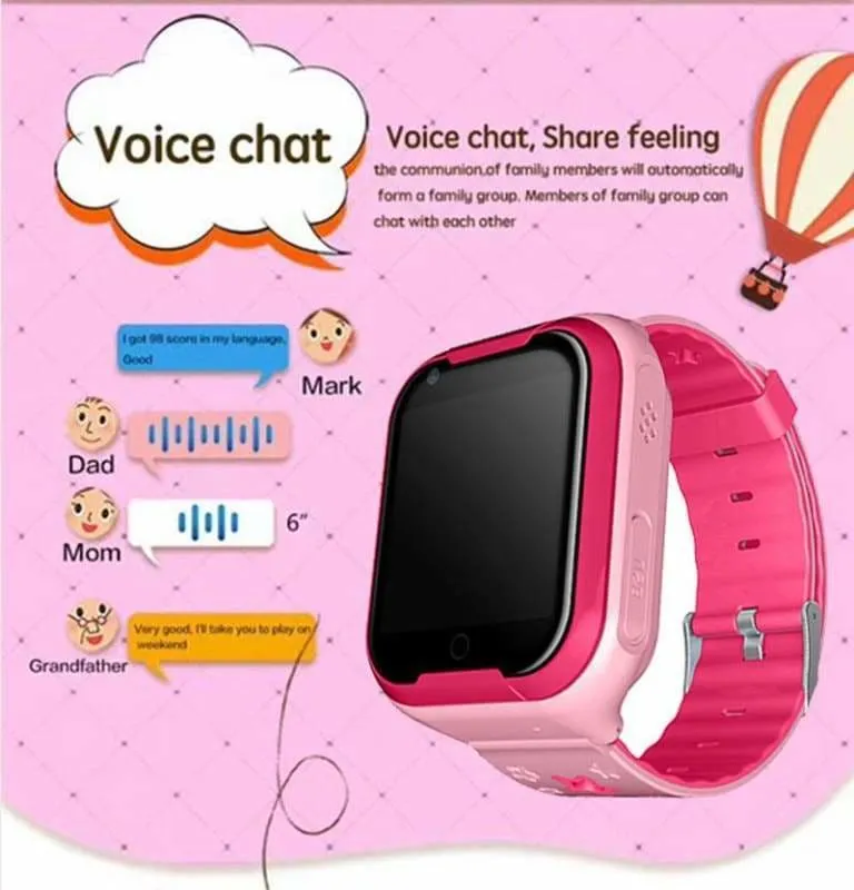 Smart Watch For Kids 4G GPS Wifi Tracker