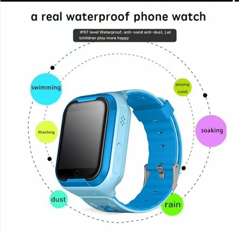 Smart Watch For Kids 4G GPS Wifi Tracker