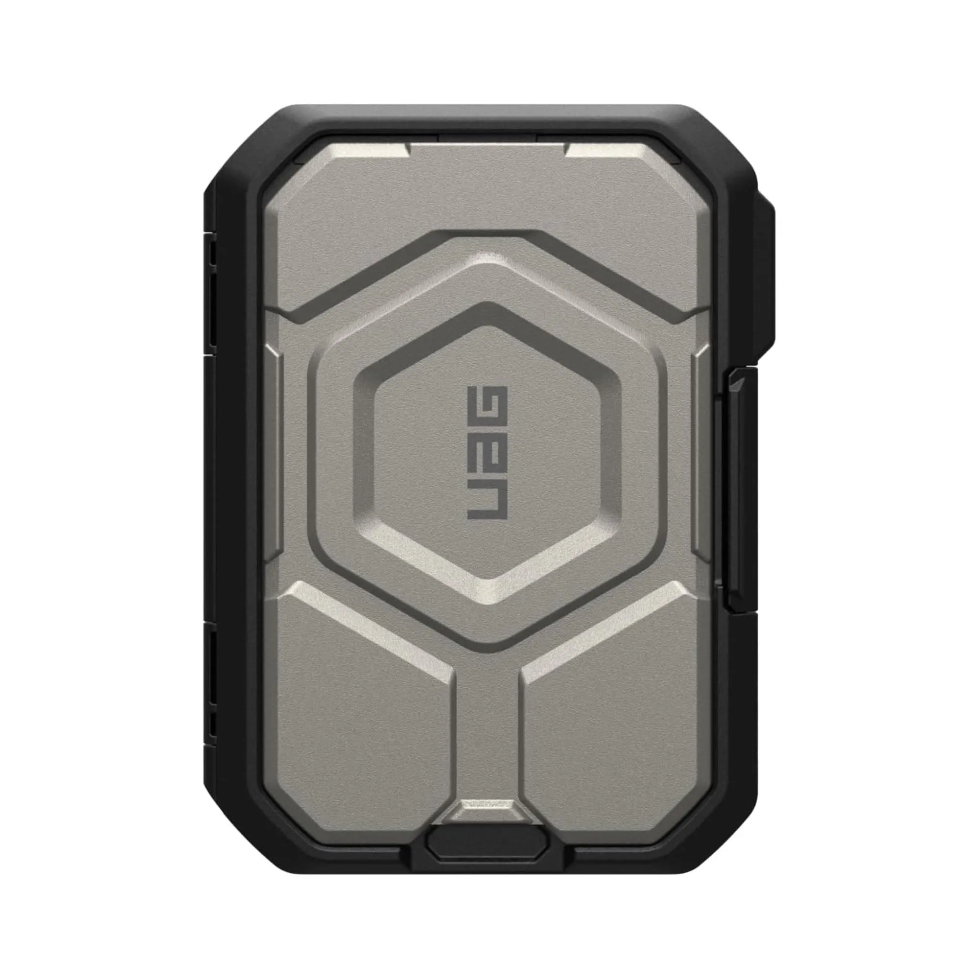 UAG Magnetic Wallet with Stand - Protects up to 3 Cards RFID Block - Black/Titanium