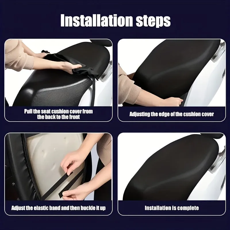 Waterproof Motorcycle Seat Cover  Ultimate Protection  Style